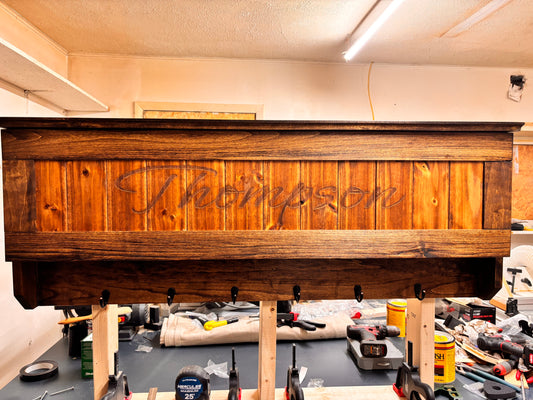 Custom Concealment Coat rack