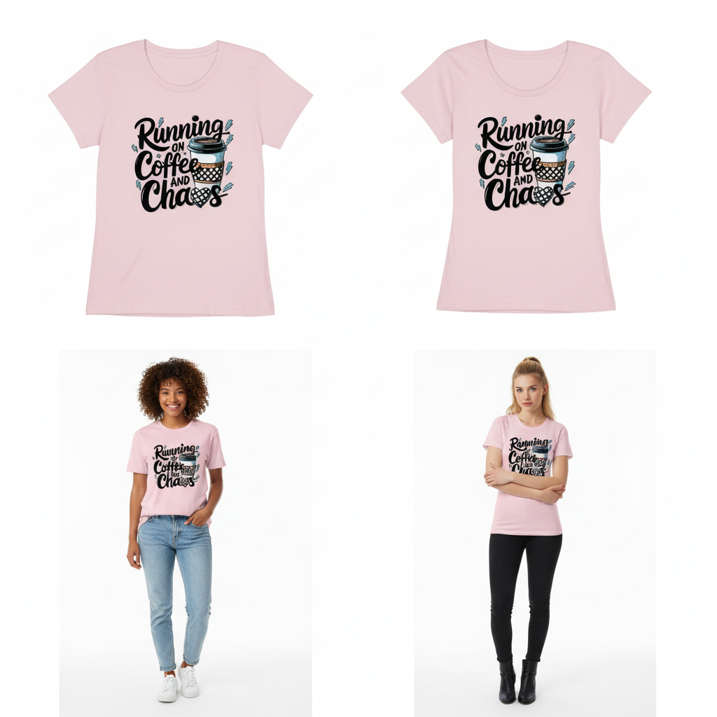 Running on Coffee & Chaos Tee