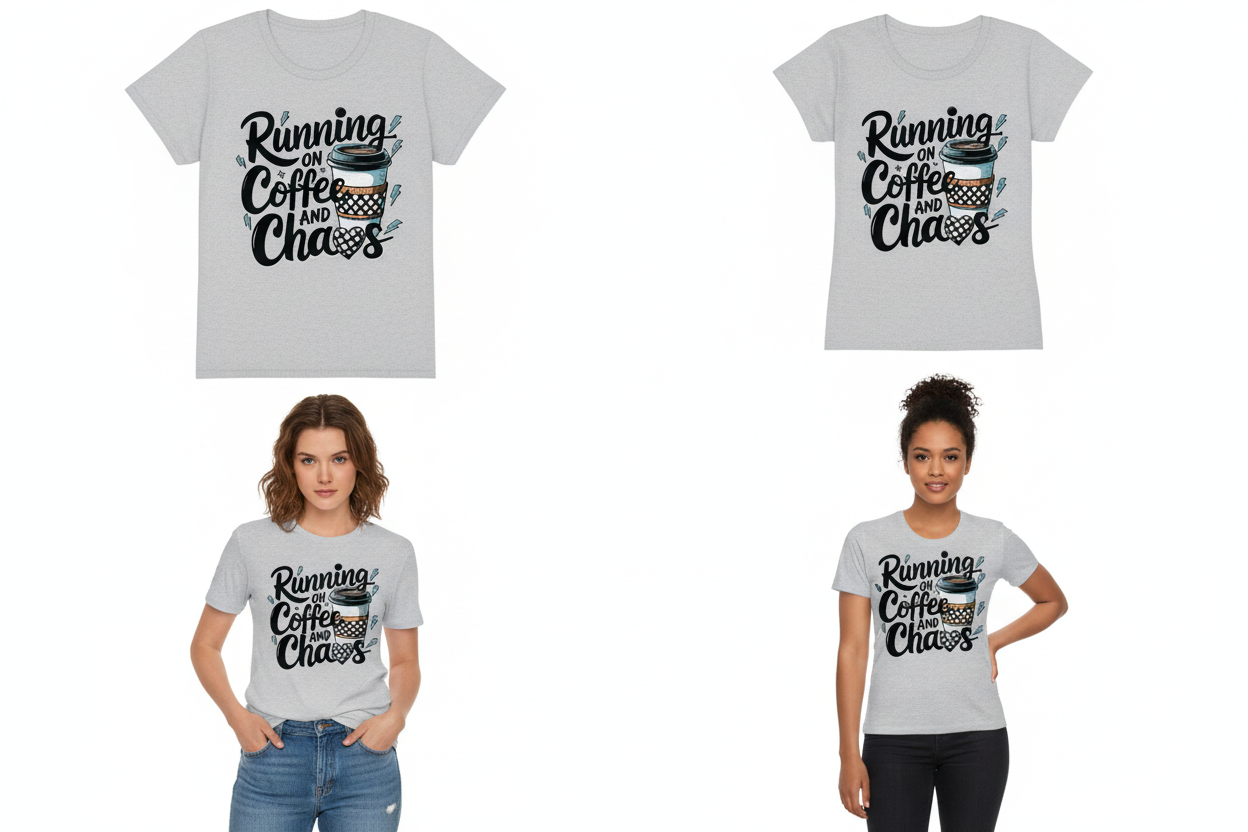 Running on Coffee & Chaos Tee
