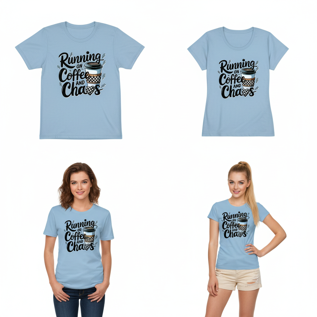 Running on Coffee & Chaos Tee