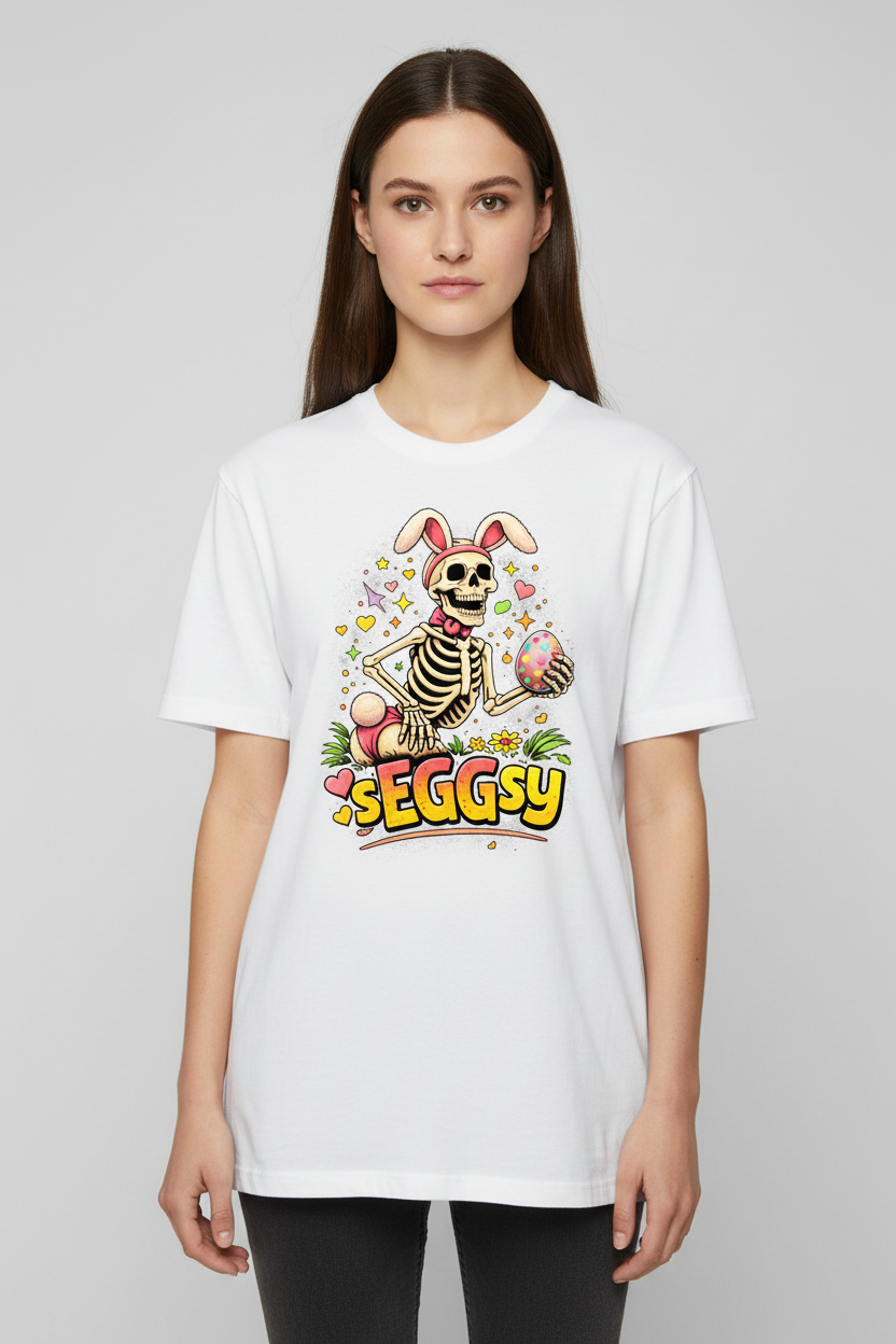 sEGGsy Skeleton Easter Shirt
