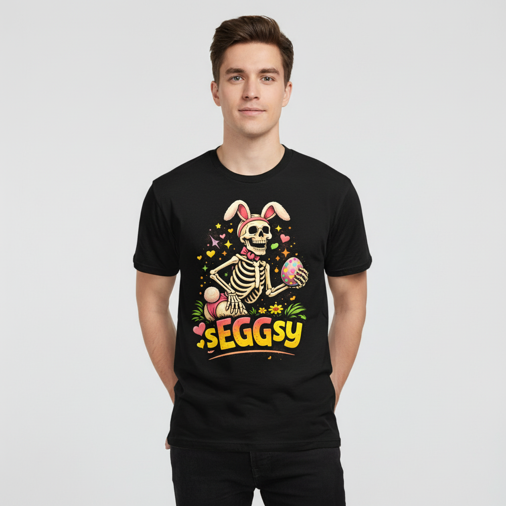 sEGGsy Skeleton Easter Shirt