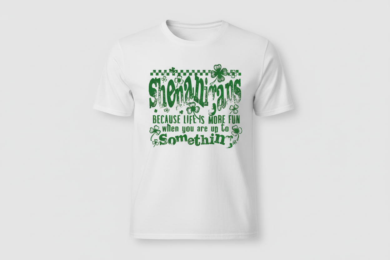 Short Sleeve Shenanigans St. Patrick’s Day T-Shirt