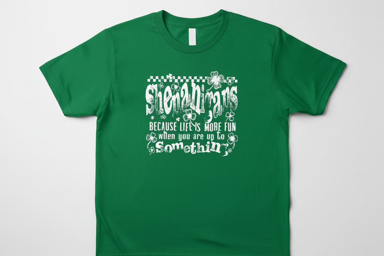 Short Sleeve Shenanigans St. Patrick’s Day T-Shirt