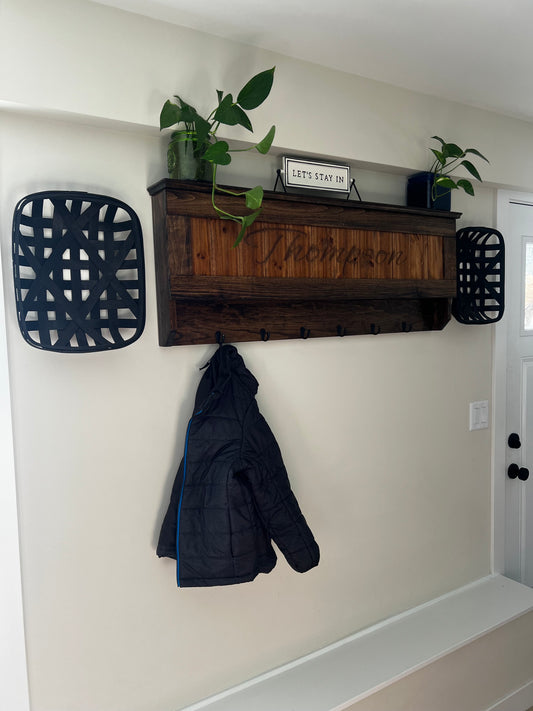 Custom Concealment Coat rack
