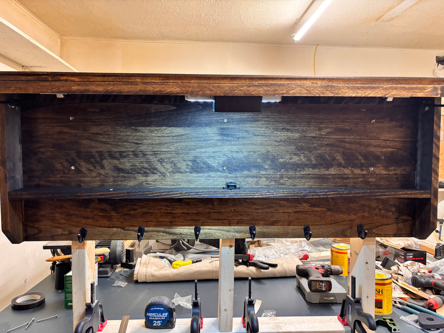 Custom Concealment Coat rack