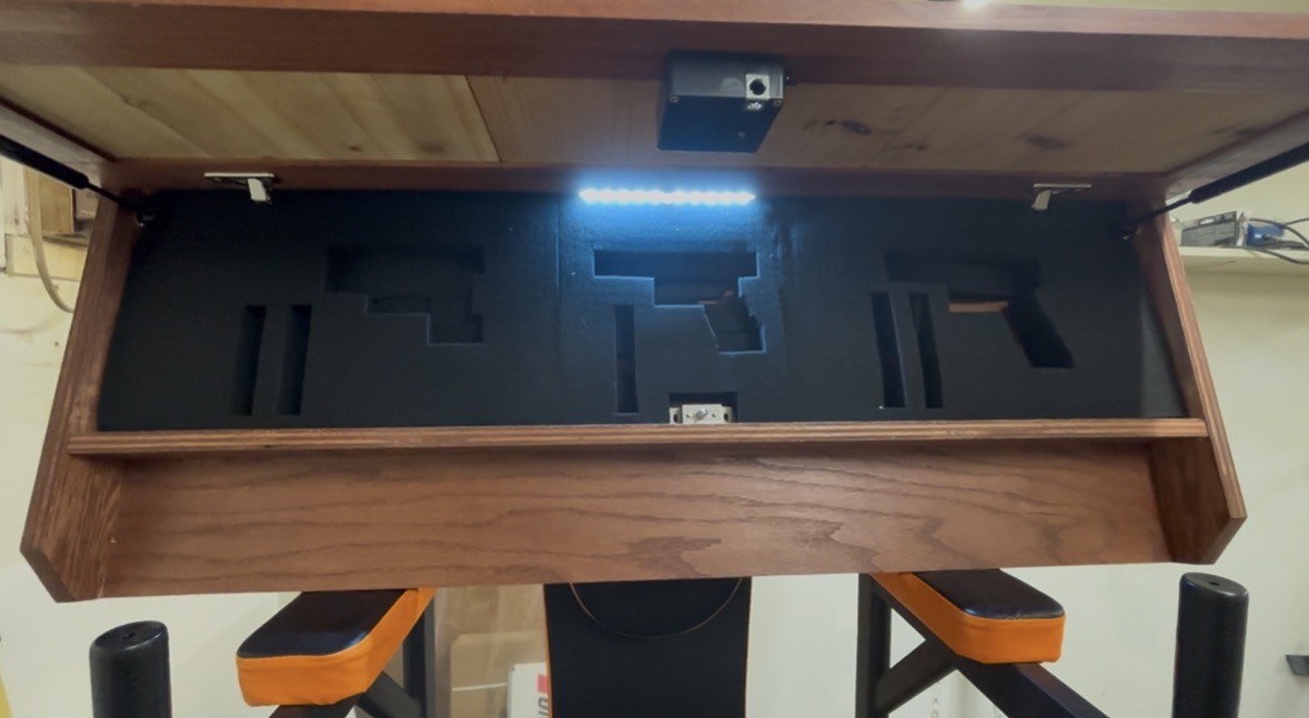 Custom Concealment Coat rack