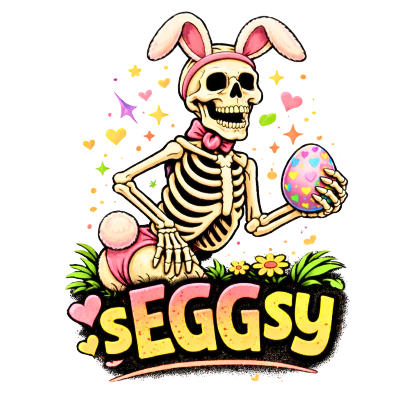 sEGGsy Skeleton Easter Shirt