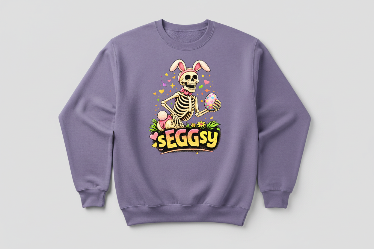 sEGGsy Skeleton Easter Shirt