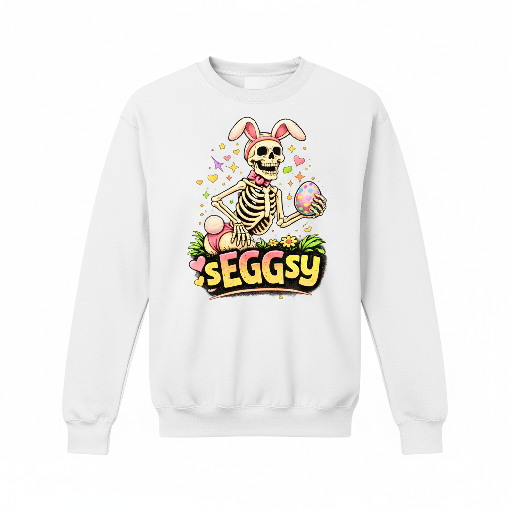 sEGGsy Skeleton Easter Shirt